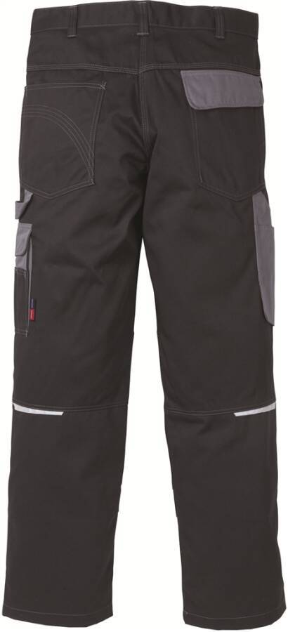 Kansas Icon Bundhose Gr. C146 100805-996, Schwarz/Grau, 295 g/m² 65%Poly/35%BW