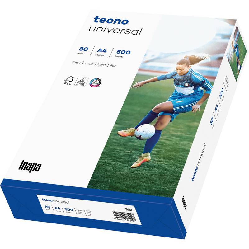 tecno Multifunktionspapier universal, A4, 80 g/qm