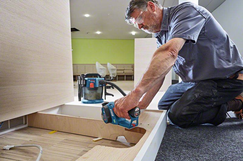 Bosch Professional 06015A7002 Akku-Hobel Hobel-Breite: 56 mm 12 V Falztiefe (max.): 17 mm