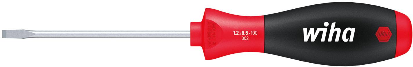 Wiha Werkstatt Schlitz-Schraubendreher Klingenbreite: 6.5mm Klingenlänge: 150mm DIN ISO 2380