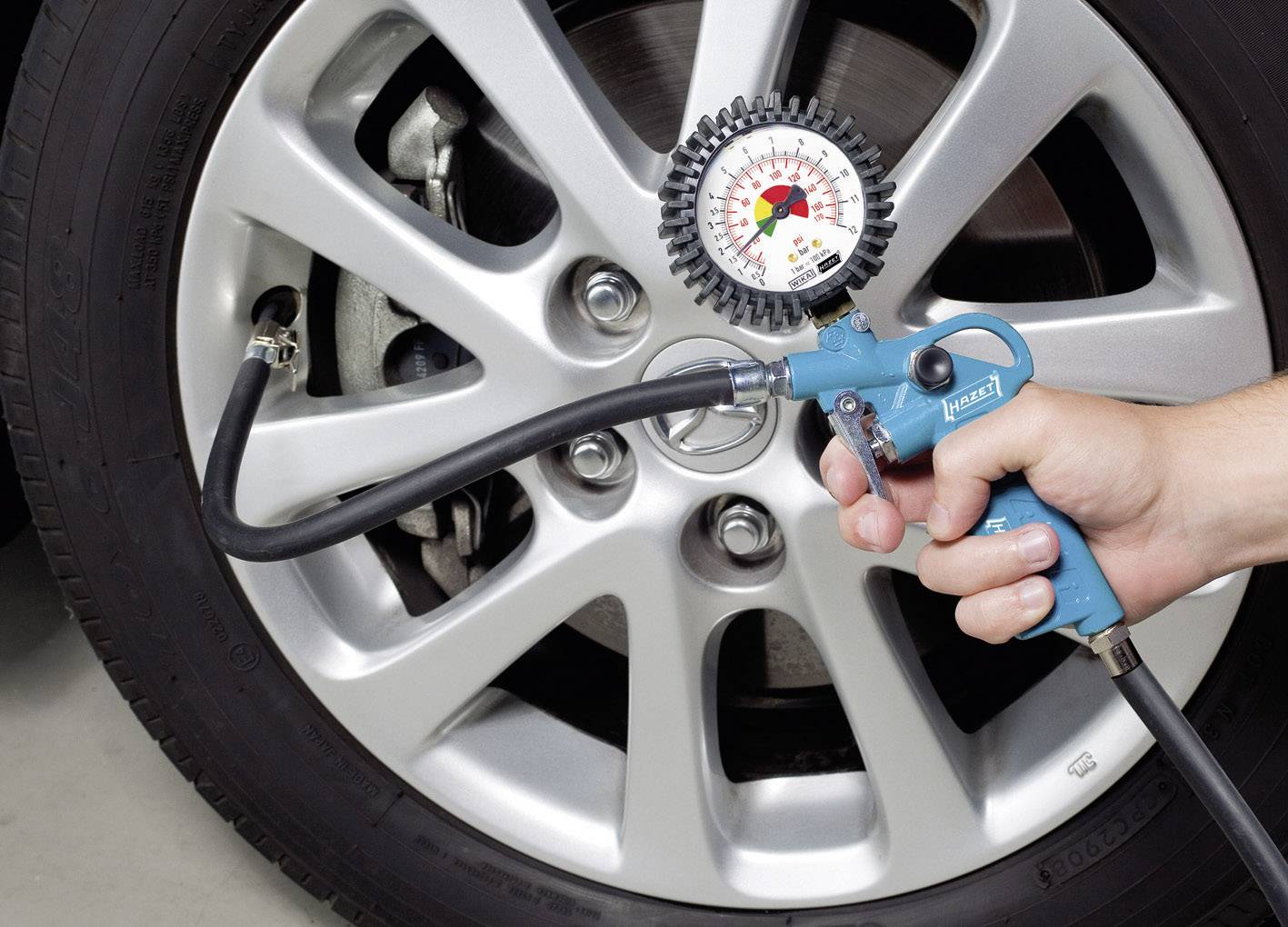 Hazet Druckluft-Reifenfüller 8 bar