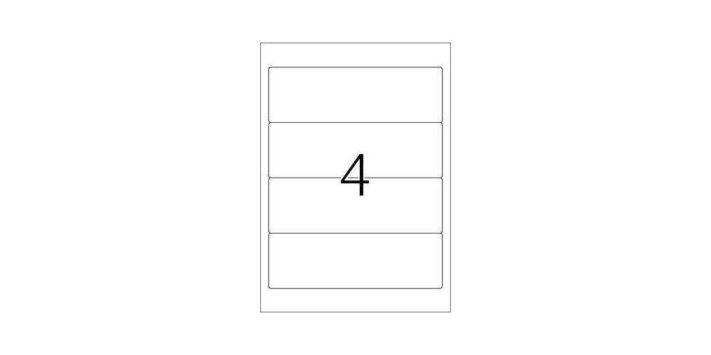 HERMA Ordneretikett 5123 breit/kurz weiß 100 St./Pack.
