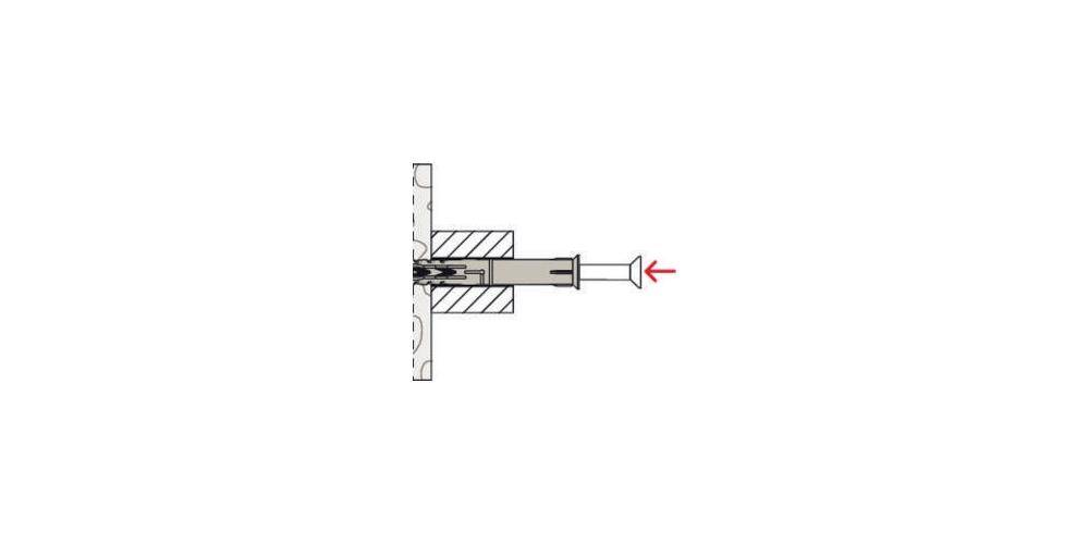 Fischer SXR 8 x 80 T Langschaftdübel 80 mm 8 mm 503000 50 St.