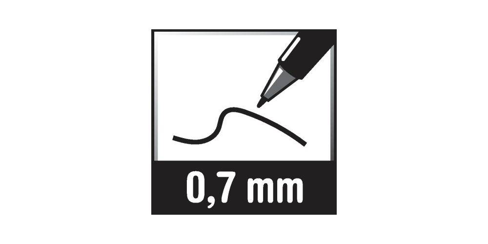 Schneider Schreibgeräte 1 St. Slider Edge 152203 Kugelschreiber 0.7 mm Schreibfarbe: Blau N/A