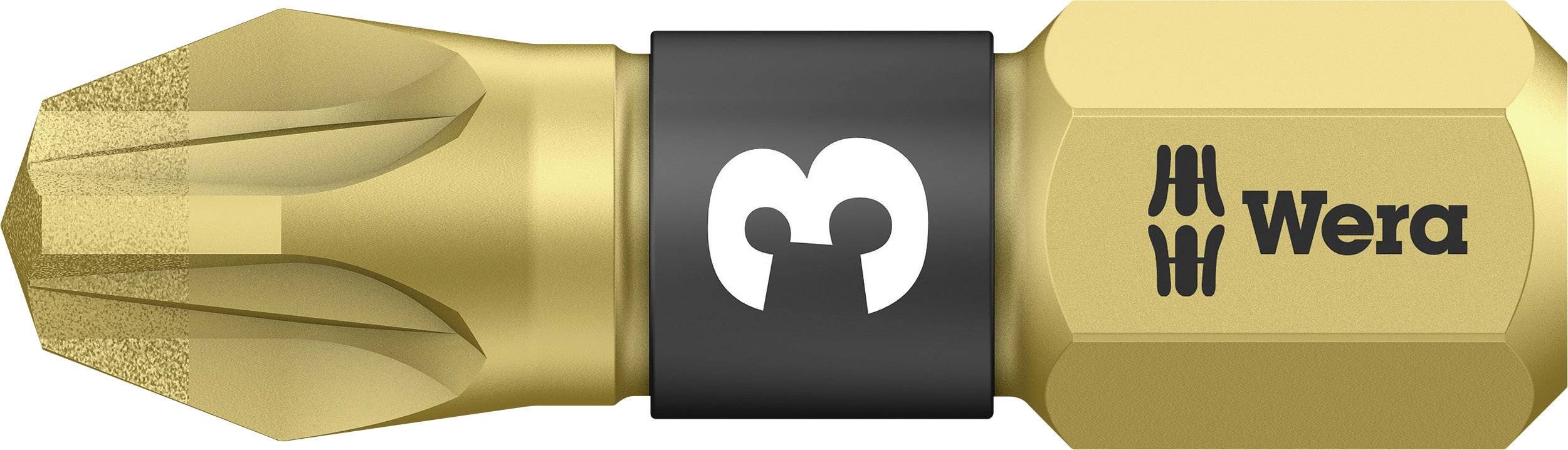 Wera 855/1 BDC PZ 3 X 25 05 056704 001 Kreuzschlitz-Bit PZ 3 Werkzeugstahl diamantbeschichtet D 6.3
