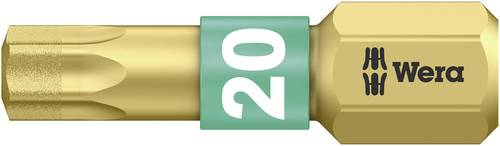 Wera 05 066104 001 867/1 BDC TX20X25 TX-Bit Antrieb: 1/4  (6.3 mm) Abtrieb: TX TX 20 25 mm
