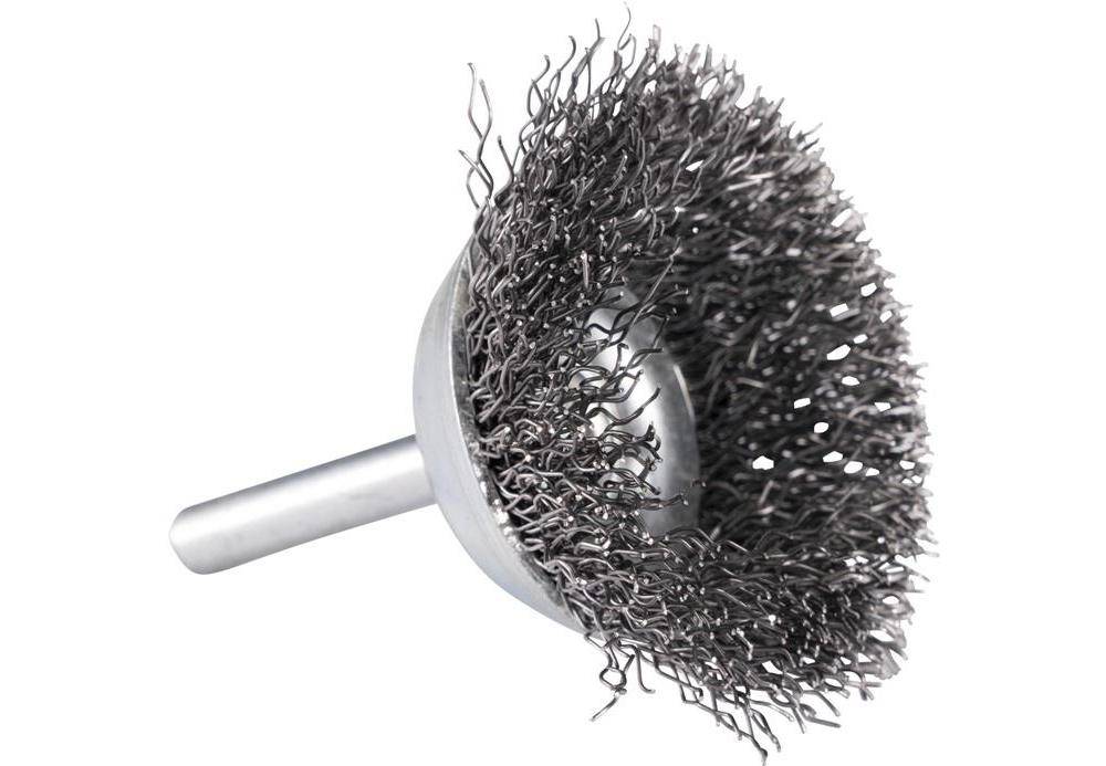 makita Topfbürste D-39908 D.38mm Stahldraht 0,3mm Schaft-D.6mm