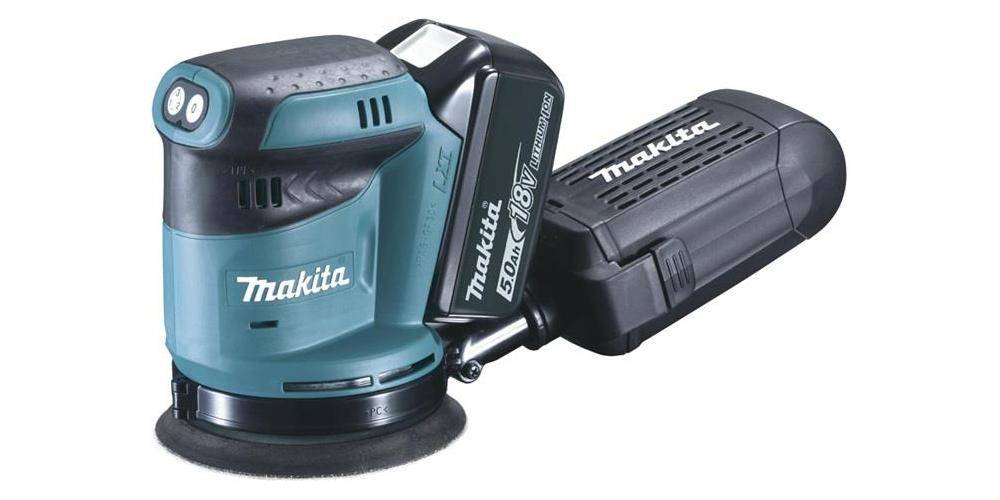 Makita DBO180RTJ DBO180RTJ Akku-Exzenterschleifer 18 V