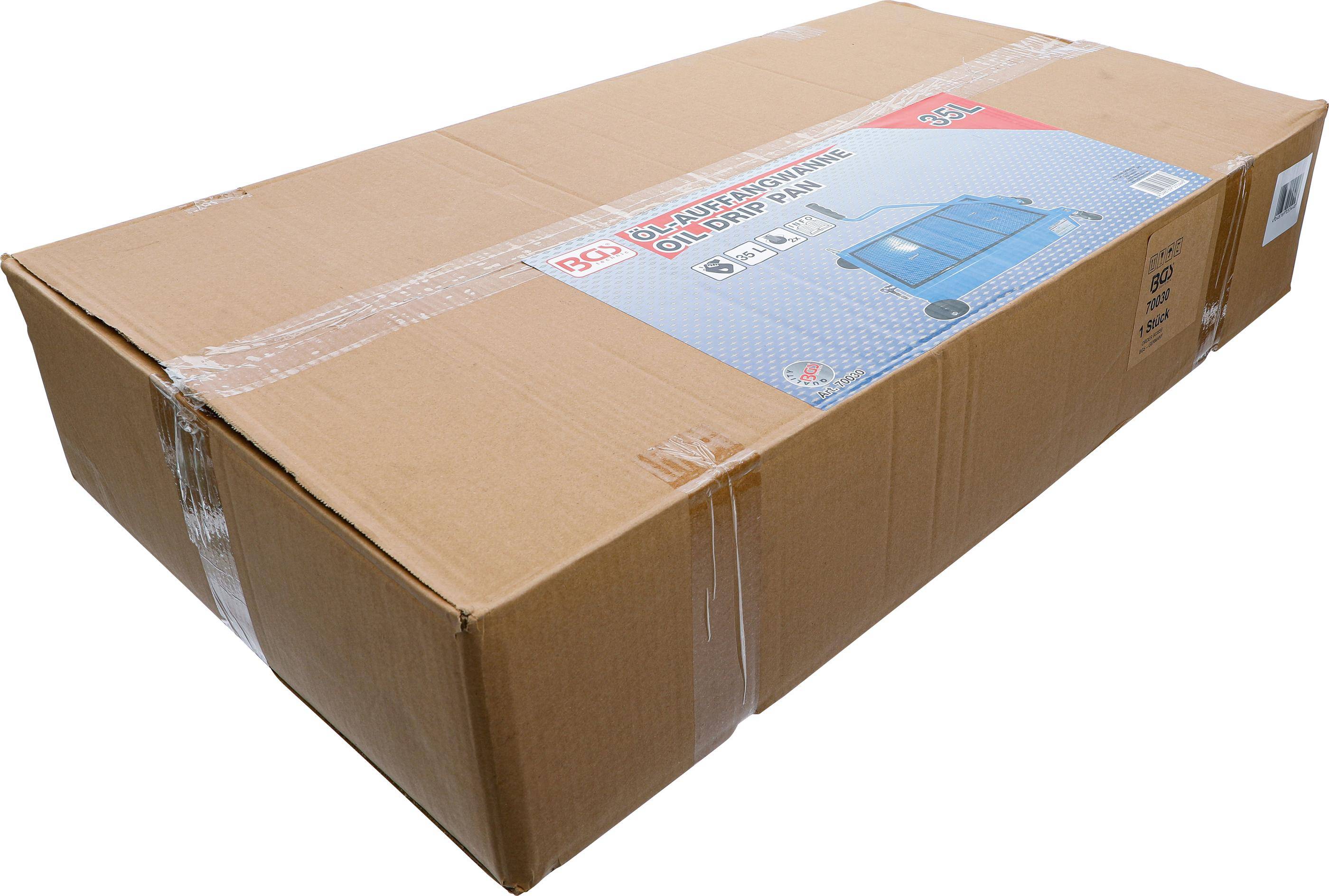 BGS Öl-Auffangwanne fahrbar 35 l - 70030