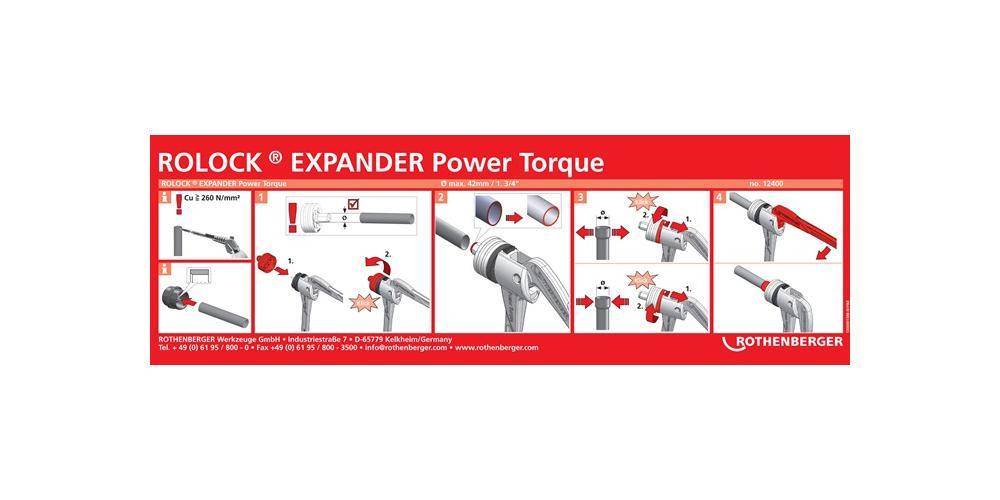 Rothenberger ROLOCK EPT Zange 12400