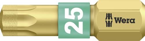 Wera 05 066106 001 867/1 BDC TX25X25 TX-Bit Antrieb: 1/4 (6.3 mm) Abtrieb: TX TX 25 25 mm
