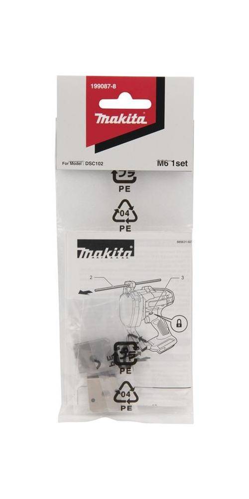 makita Schneidbacken-Satz 199087-8 Schnittleistung M6