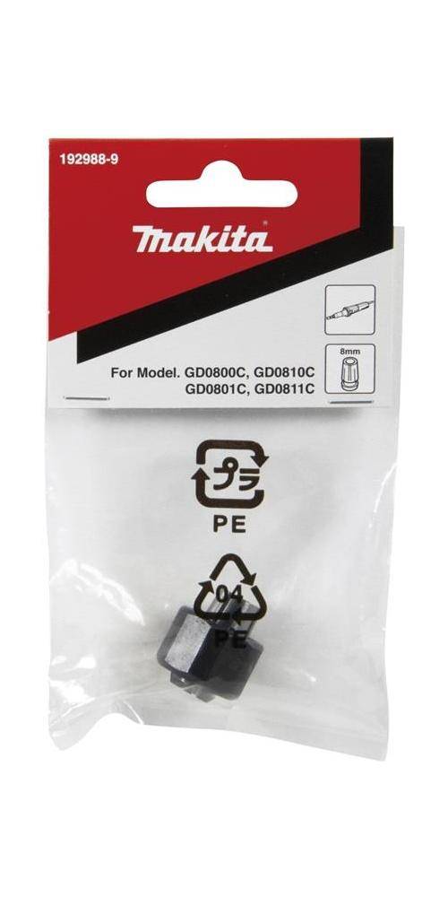 makita Spannzange 192988-9 Schaft 8mm f.GD0800C/GD0810C