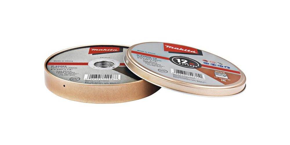 makita Trennscheibe D-65969-12 D.125mm S.1,5mm INOX