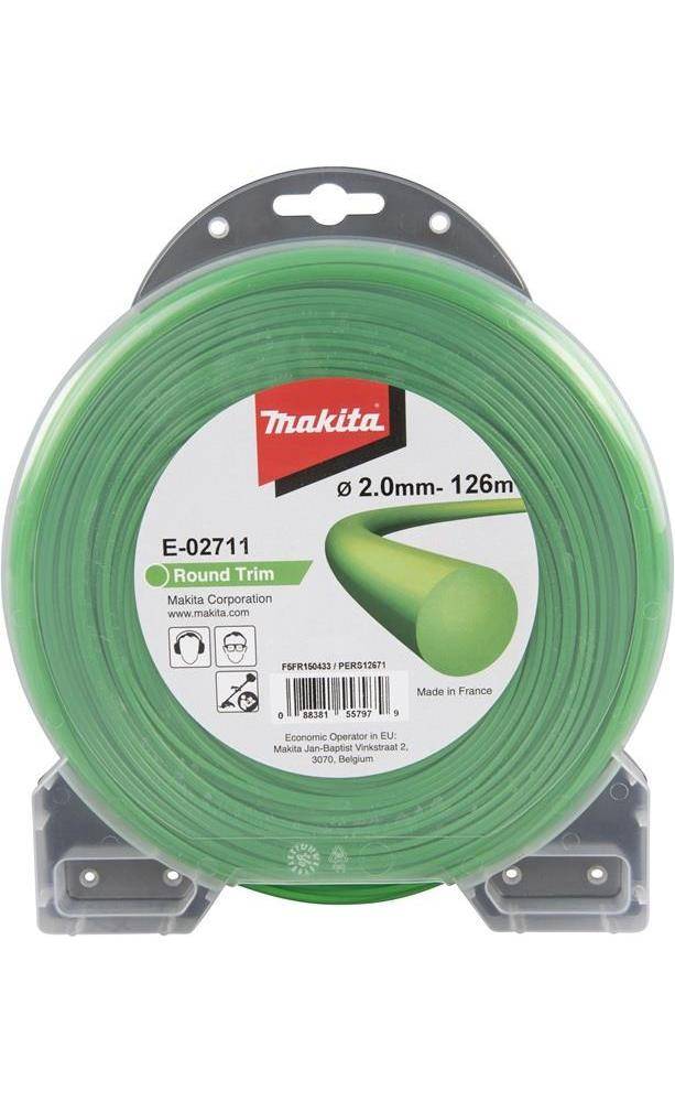 makita Mähfaden E-02711 2mm 126m rund