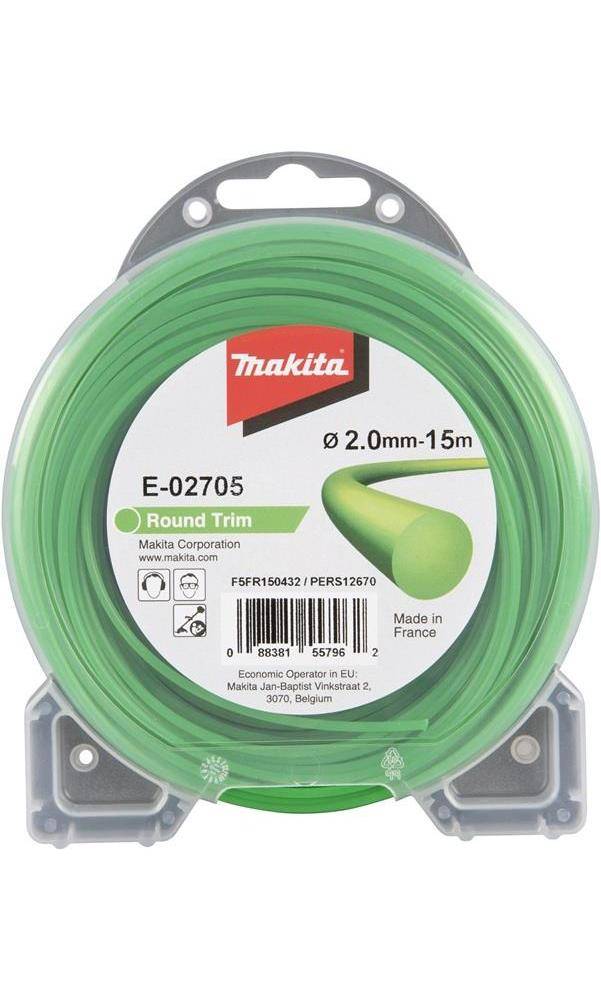 makita Mähfaden E-02705 D.2mm L.15m rund