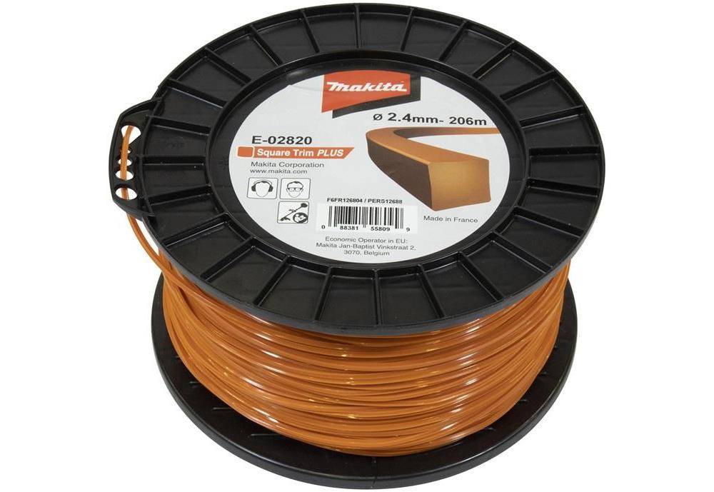 makita Mähfaden E-02820 D.2,4mm L.206m 4kt