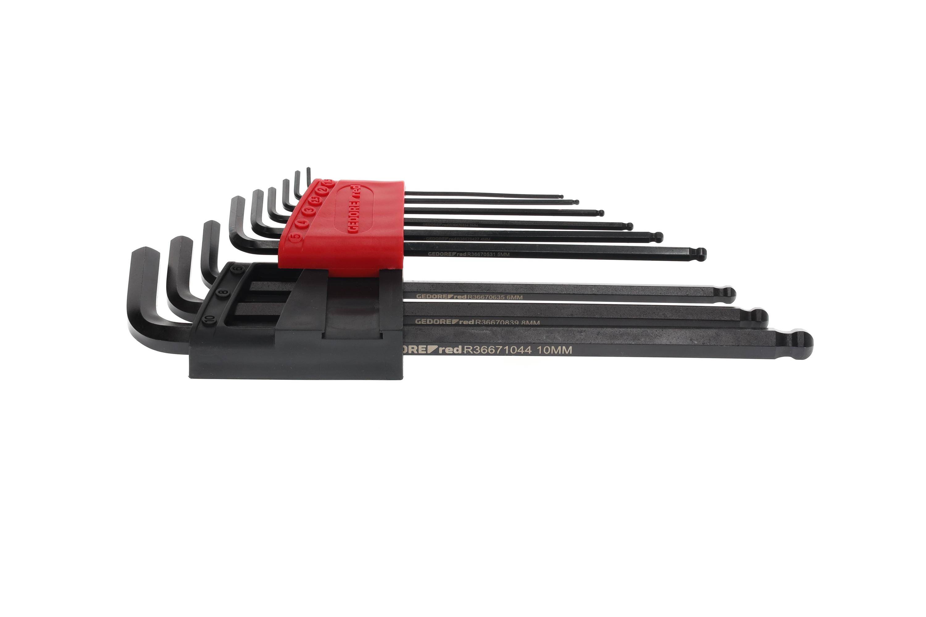 Gedore RED R36675009 Winkelschraubendreher-Set 9teilig