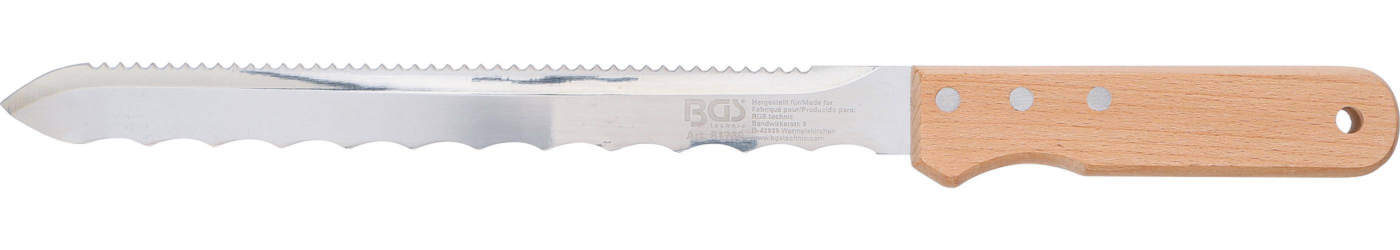Dämmstoffmesser 420 mm Holzgriff