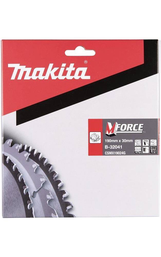 Makita M-FORCE B-32041 Kreissägeblatt 190 x 30 x 1.2 mm Zähneanzahl: 24 1 St.