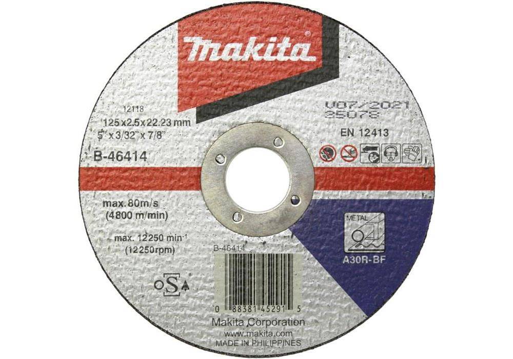 makita Trennscheibe B-46414 D.125mm S.2,5mm Stahl