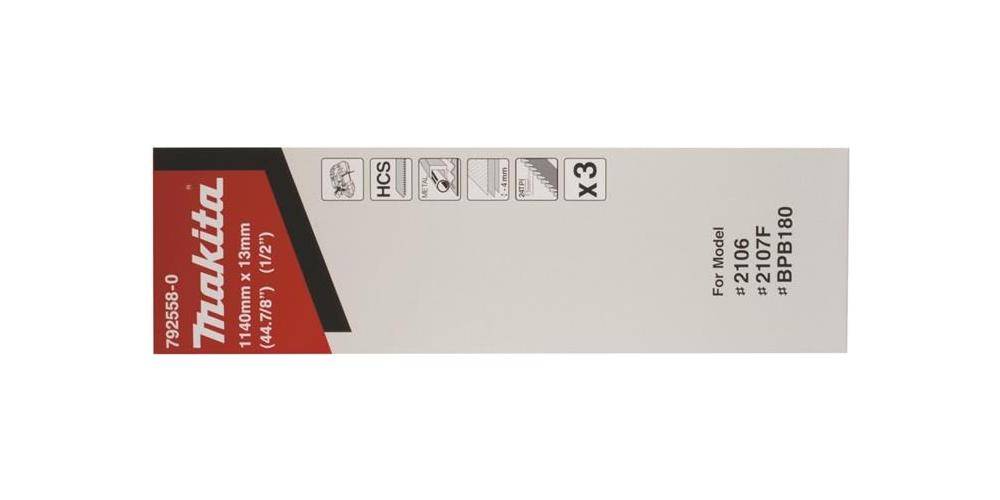 makita Bandsägeblatt 792558-0 L.1140mm B.13mm Zähne p.Zoll · 24