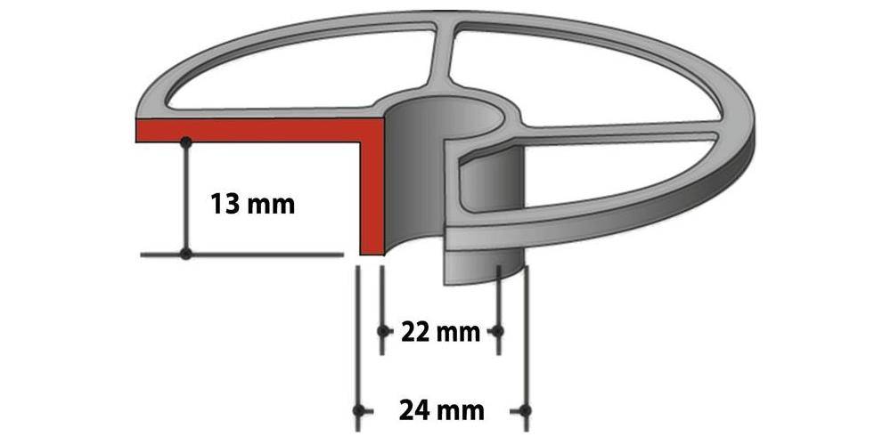 makita Kopierhülse 193340-4 D.24mm