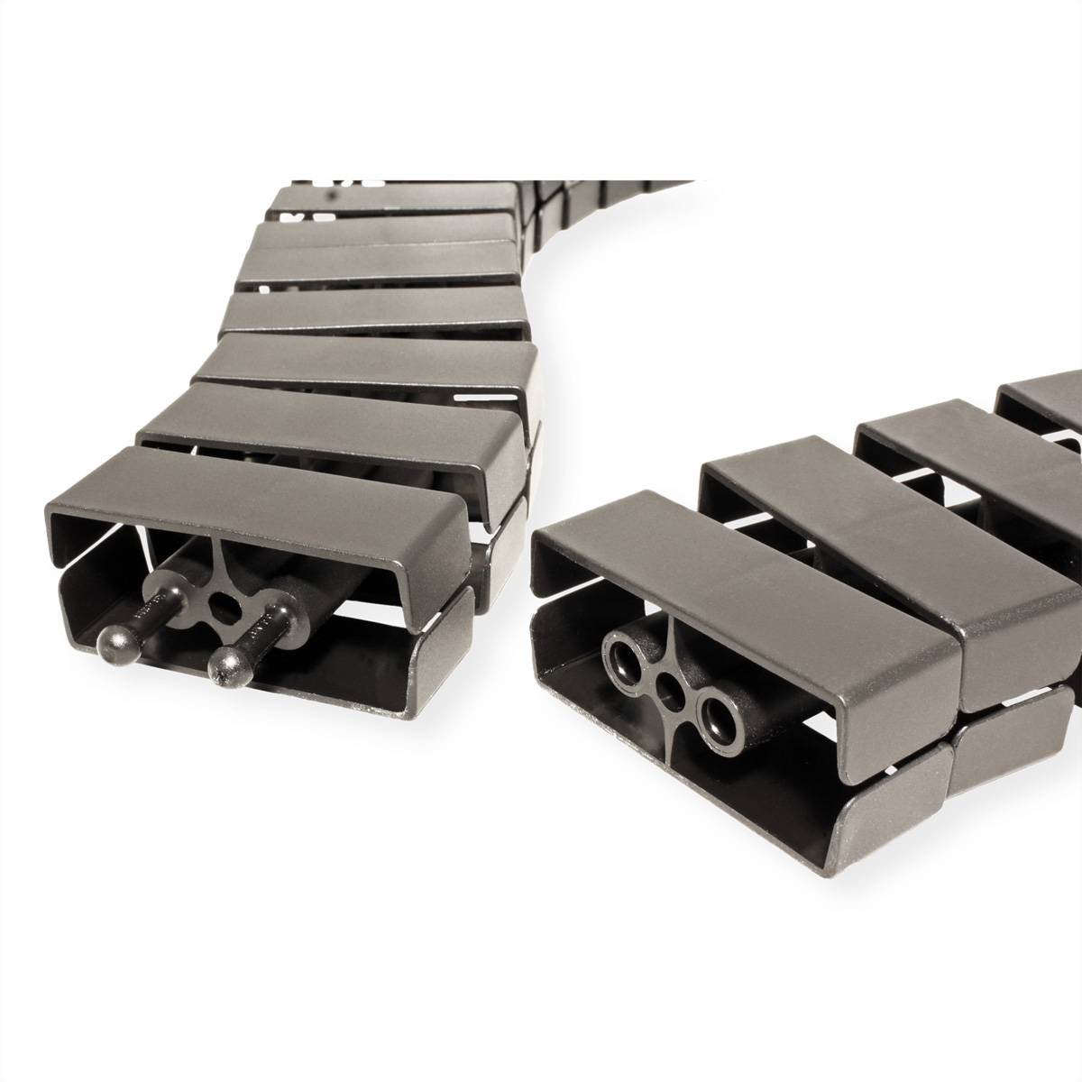 BACHMANN Kabelschlange Cube schwarz RAL
