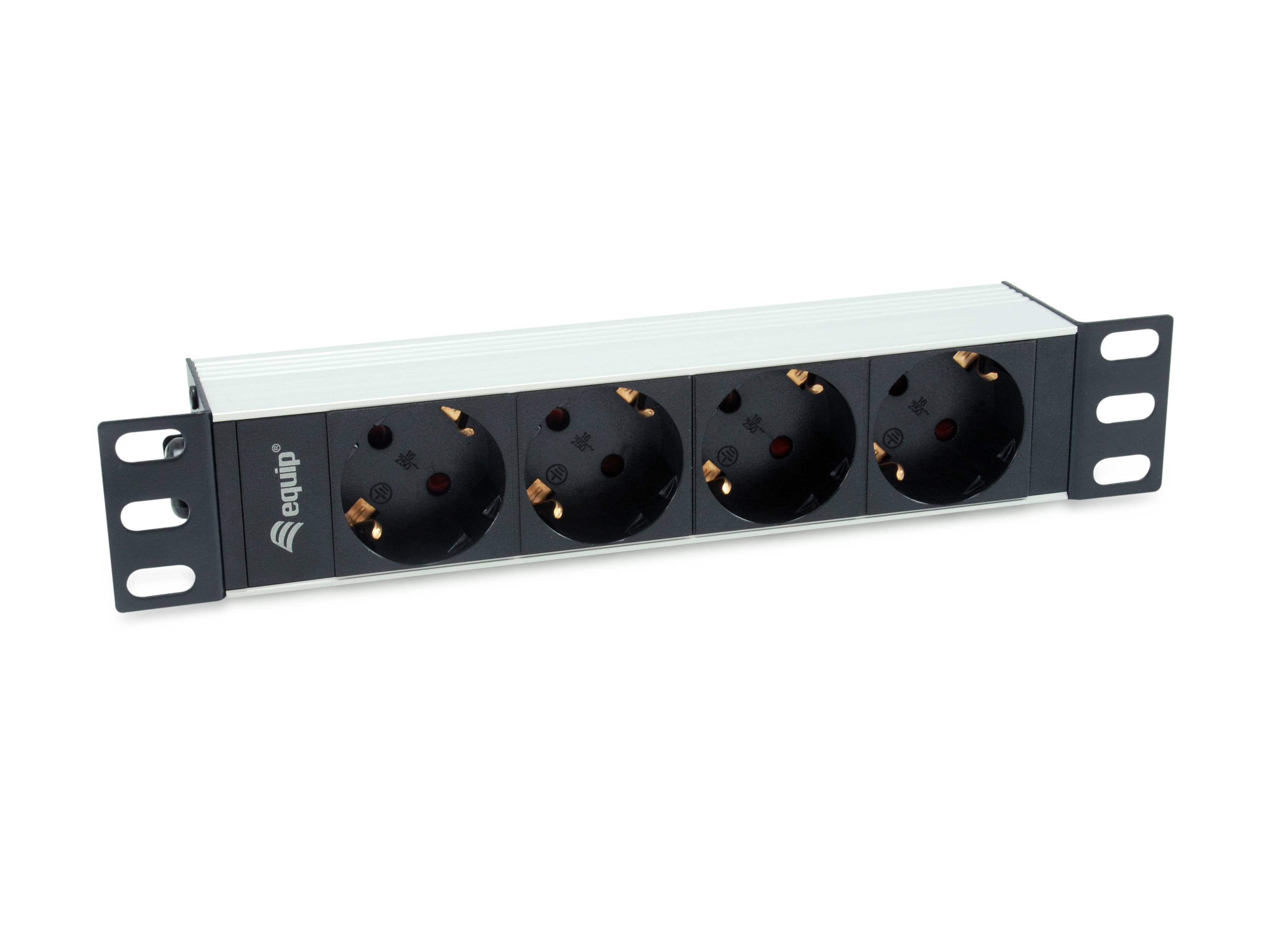 Equip Pro - Stromverteilungseinheit (Rack - einbaufähig) - Wechselstrom 220-240V - 3500 Watt - Eingabe, Eingang power C