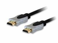 Equip HDMI 2.0 High Speed Kabel - Aluminiumgehäuse - 5.0m - 5 m - HDMI Typ A (Standard) - HDMI Typ A (Sta