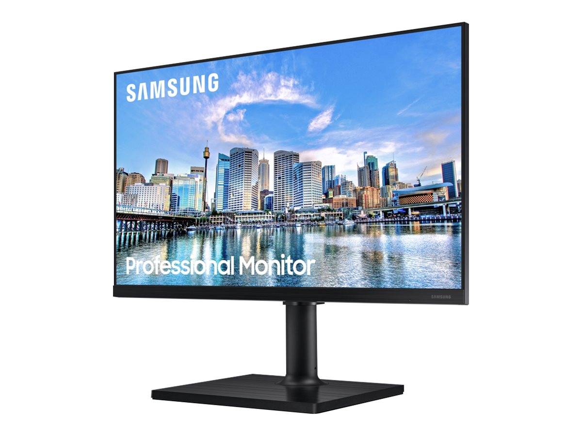 Samsung F24T452FQR LED-Monitor EEK E (A - G) 61 cm (24 Zoll) 1920 x 1080 Pixel 16:9 5 ms HDMI®, DisplayPort, Kopfhörer (3.5 mm Klinke), USB-A (USB