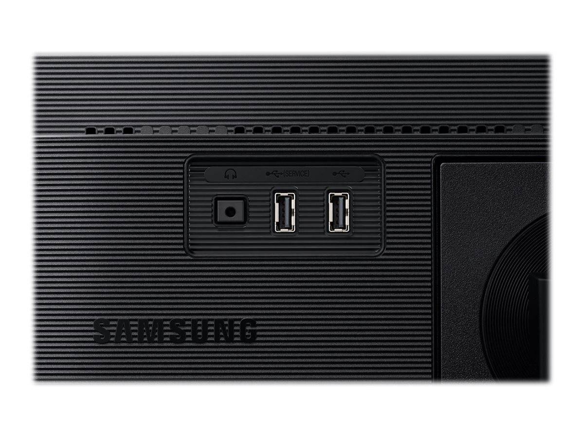 Samsung F24T452FQR LED-Monitor EEK E (A - G) 61 cm (24 Zoll) 1920 x 1080 Pixel 16:9 5 ms HDMI®, DisplayPort, Kopfhörer (3.5 mm Klinke), USB-A (USB