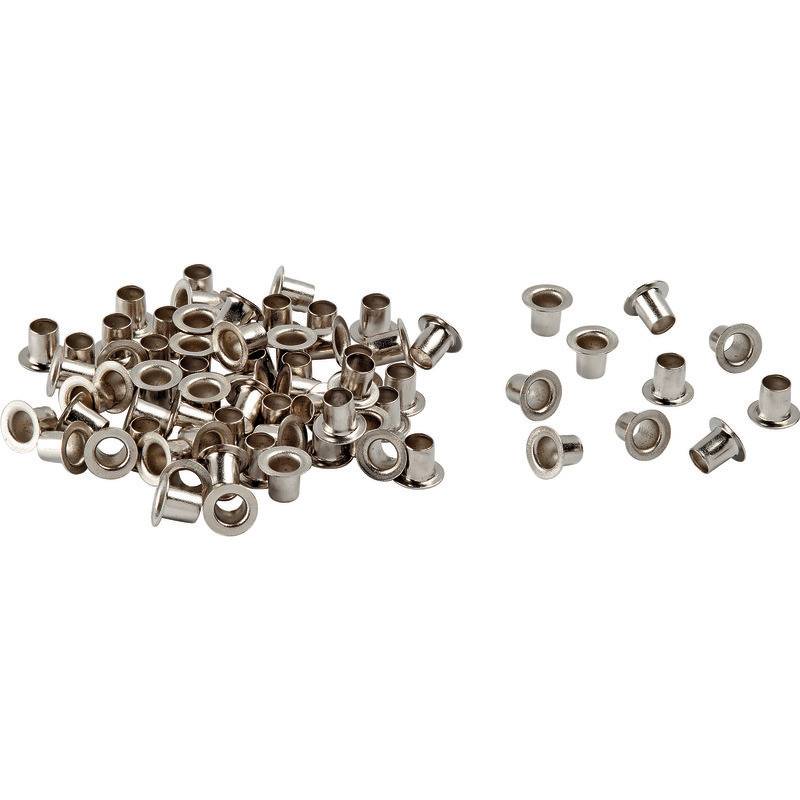 Klick-Öse Nr. 3, silberfarben, 9 mm für Stanz- und Bindemaschine Duo 35