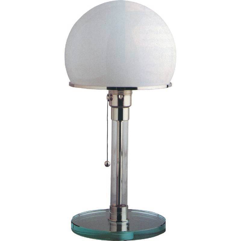TECNOLUMEN® Tischleuchte WAGENFELD WG 24, mit Glasfuß