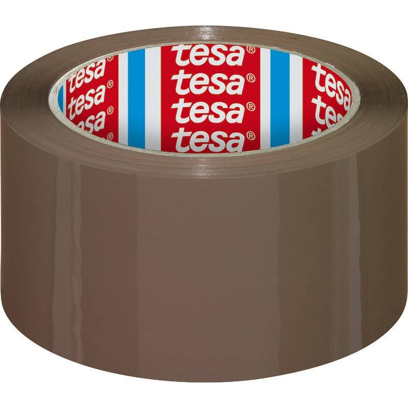 tesa Packband 04195-00001 66mx50mm PP braun