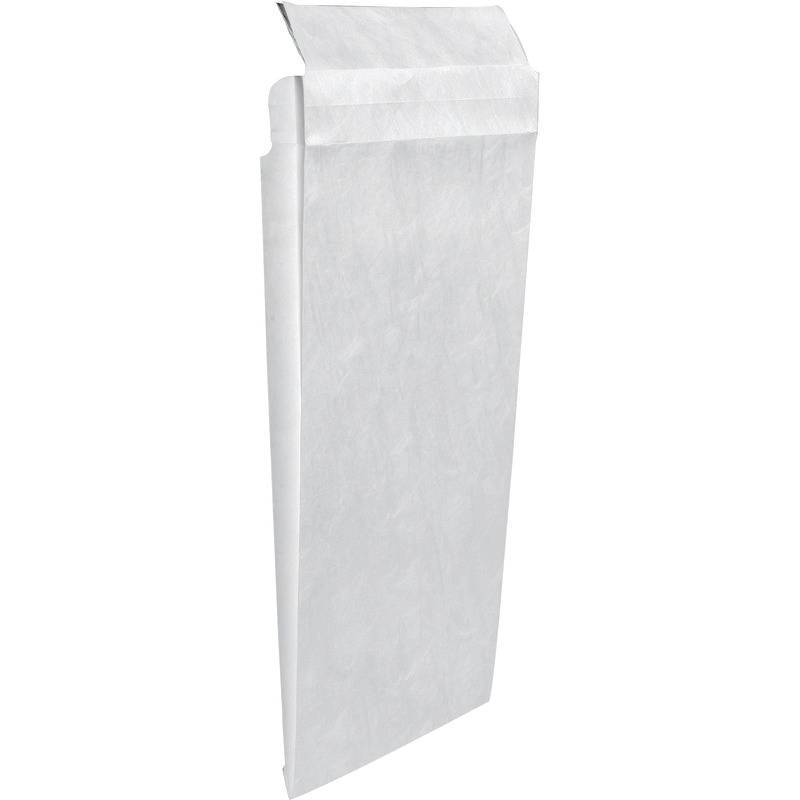 Tyvek Versandtasche DIN B4, haftklebend, mit 38 mm Falte, ohne Fenster, Pack: 10