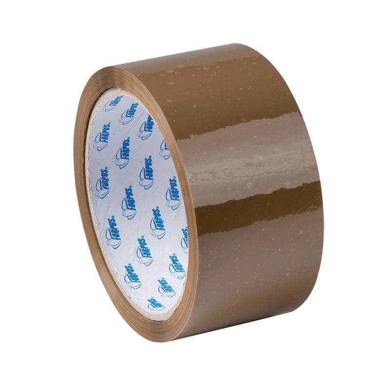 Packband, 50 mm x 66 m, braun