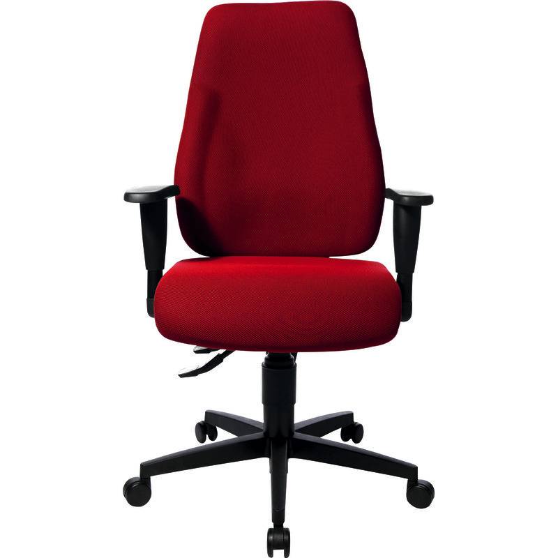 Topstar Bürodrehstühle Sitness LADY, inkl. Armlehnen, rot