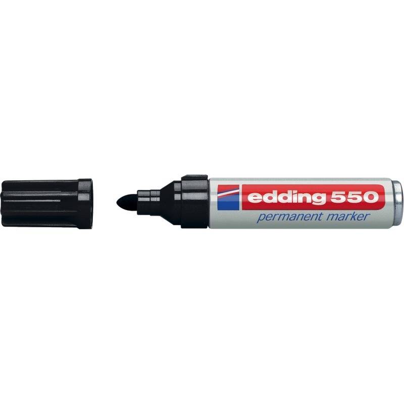 edding Permanentmarker 550/4-550001 schwarz