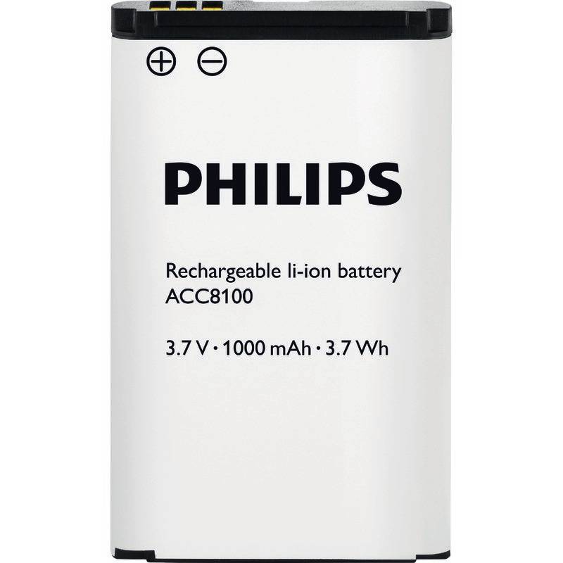 PHILIPS Ersatz-Akku ACC8100