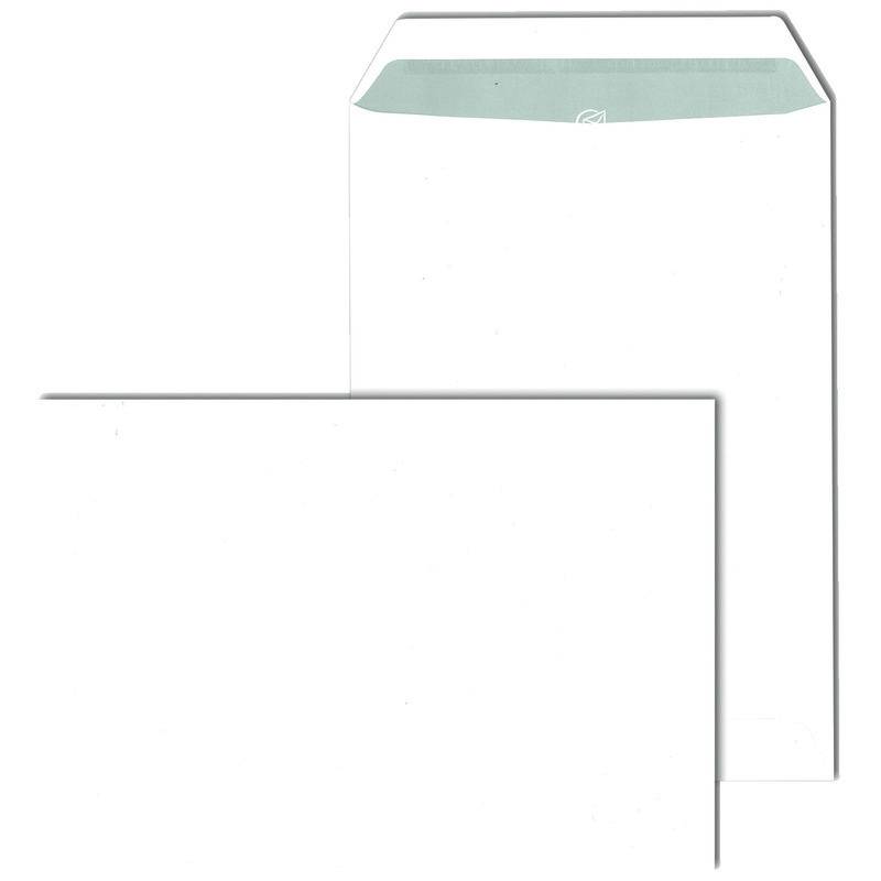 Versandtasche 30123604 B5 90g ohne Fenster selbstklebend weiß 500 Stück