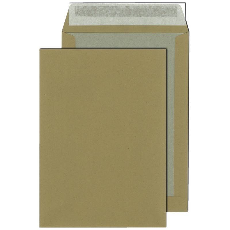 Versandtasche 30022372 B4 haftklebend Rückwand braun 100 Stück