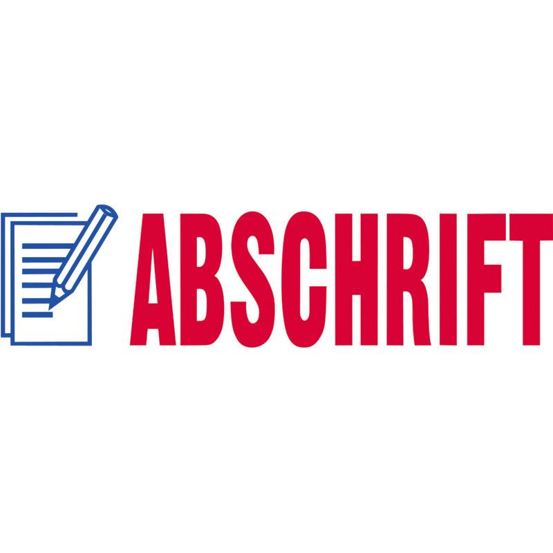 Trodat Textstempel Printy Office "Abschrift"