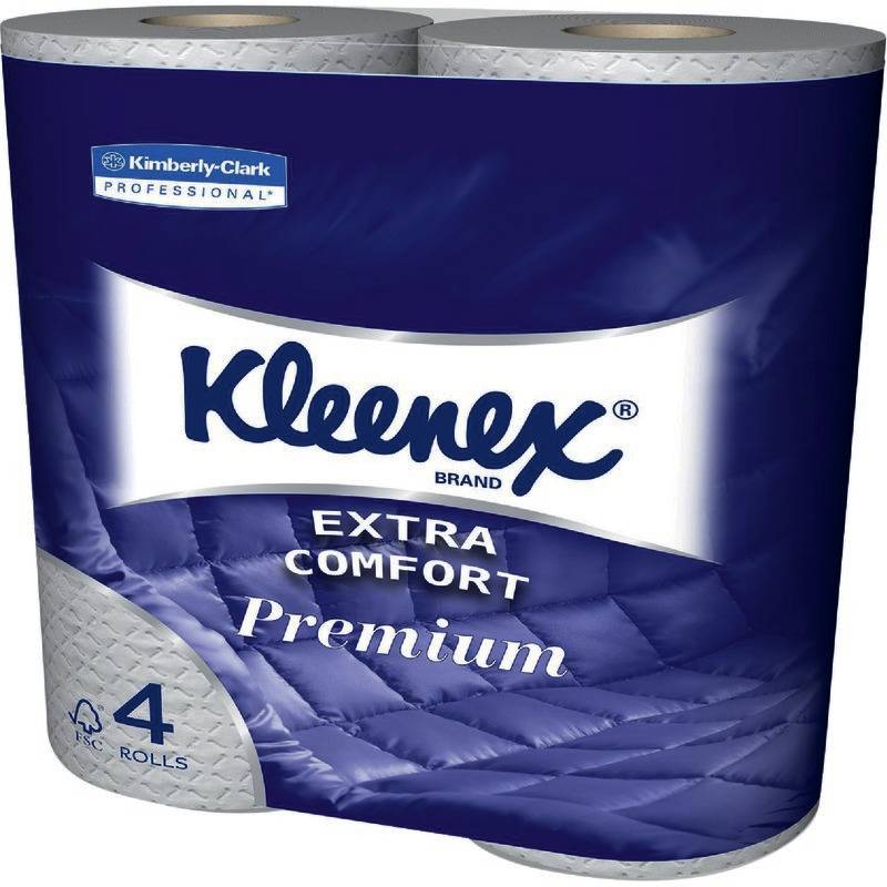 Kleenex® Toilettenpapier Premium 8484, 4-lagig, 4 Rollen