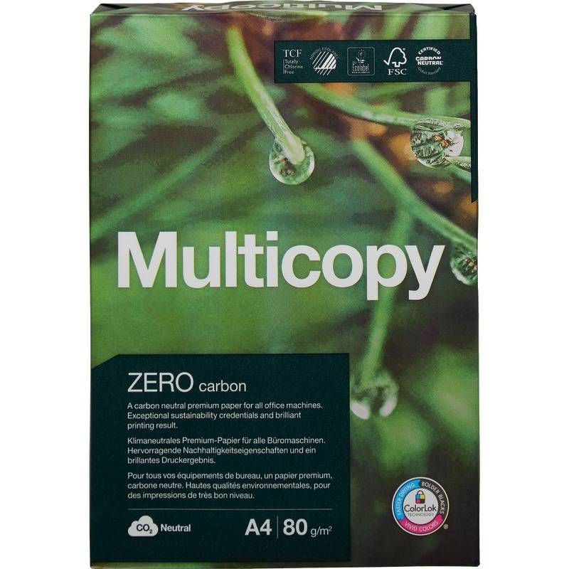 Papyrus Kopierpapier Zero CO2 neutral DIN A4 80 g/qm 500 Blatt - Normal/Kopierpa