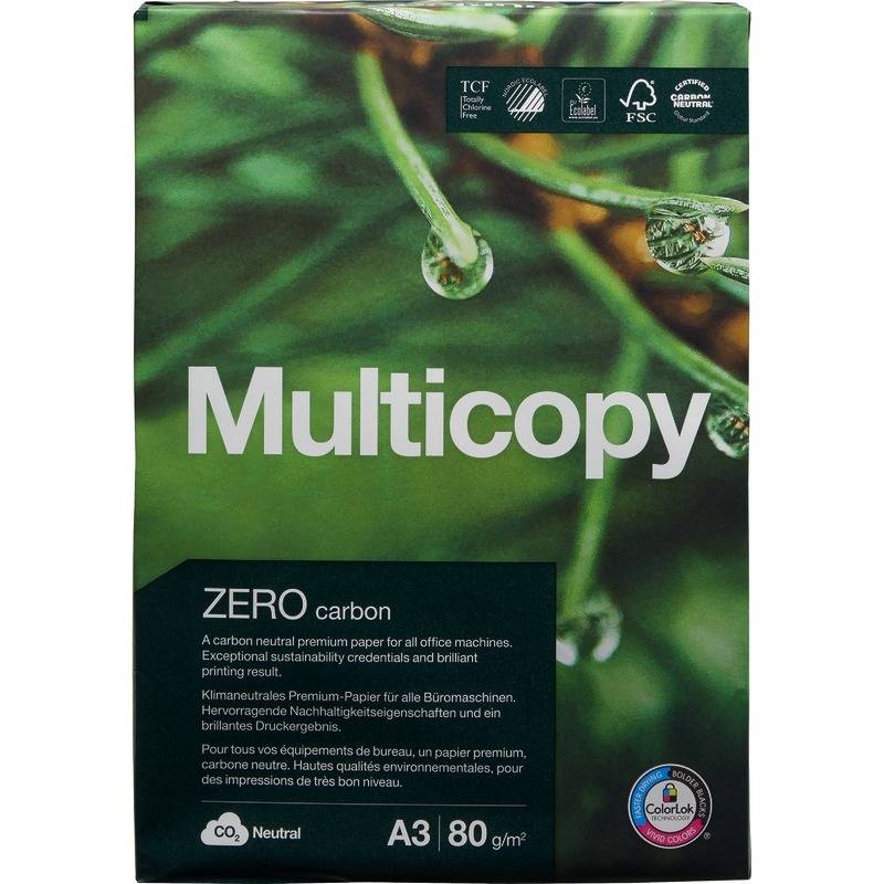 Papyrus Kopierpapier Zero CO2 neutral DIN A3 80 g/qm 500 Blatt - Normal/Kopierpa