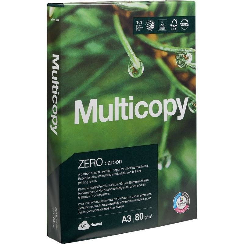Papyrus Kopierpapier Zero CO2 neutral DIN A3 80 g/qm 500 Blatt - Normal/Kopierpa