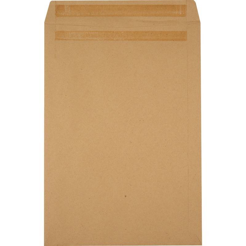 Versandtasche DIN B4, selbstklebend, braun, 90 g/m², 250 Stück