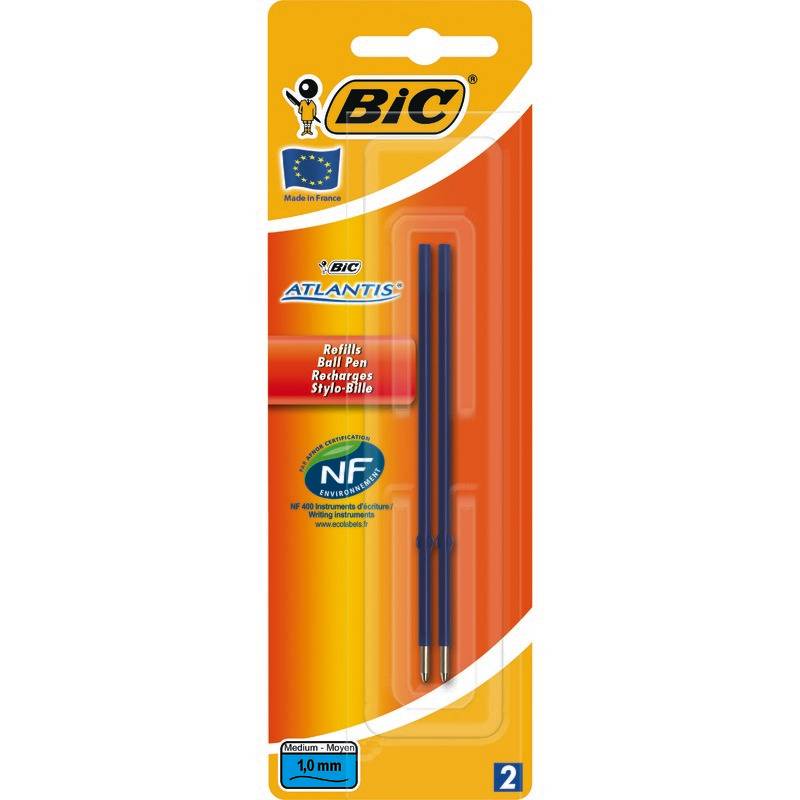 BIC Kugelschreiberminen M, Refill IS1197, blau