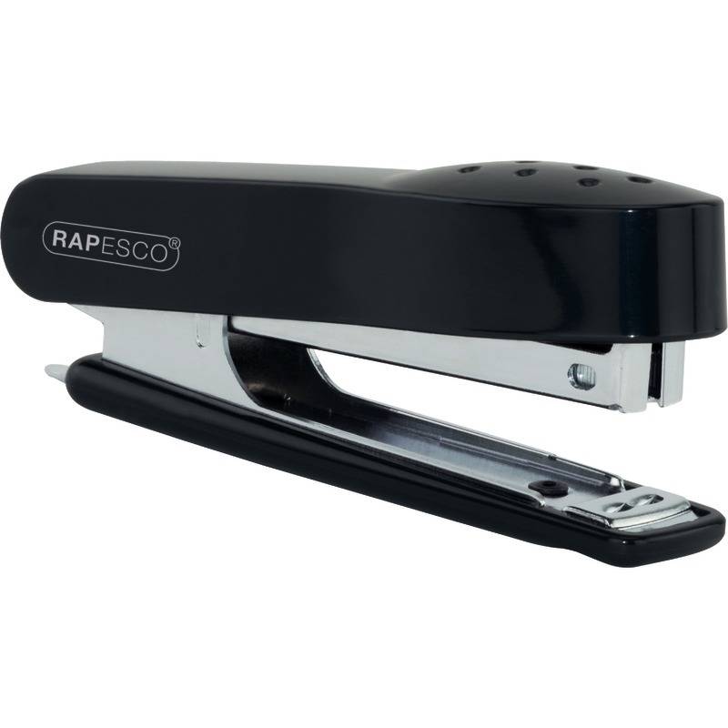 RAPESCO® Heftgerät Pocket, 12 Blatt, schwarz
